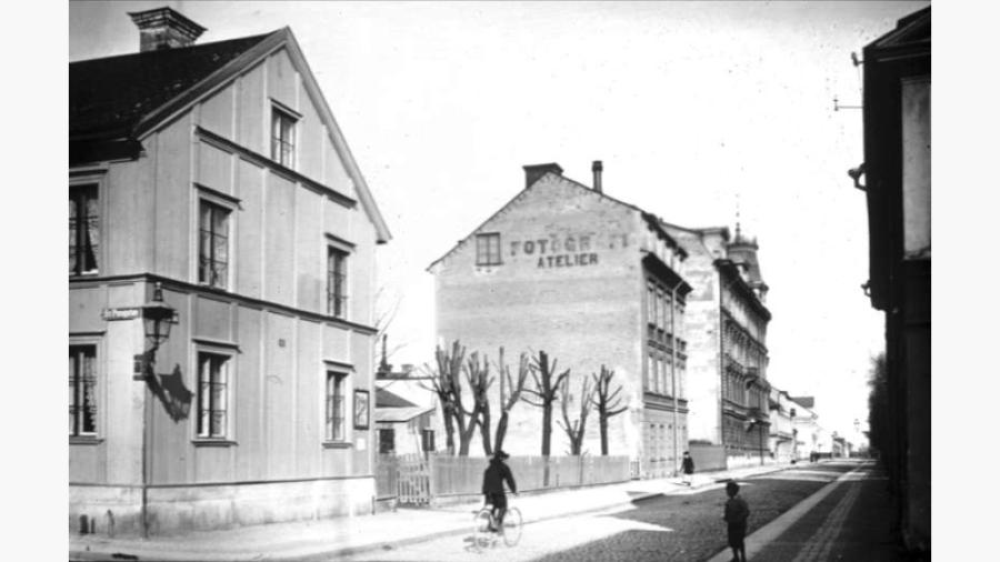 S:t Persgatan - Kungsgatan, Dragarbrunn, Uppsala 1901 - 1902